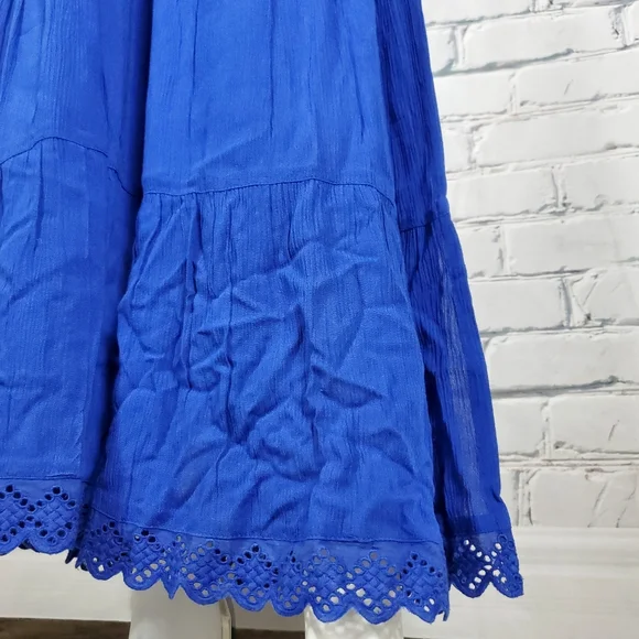 Cleobella Amery Maxi Dress in Blue - Picture 9 of 12